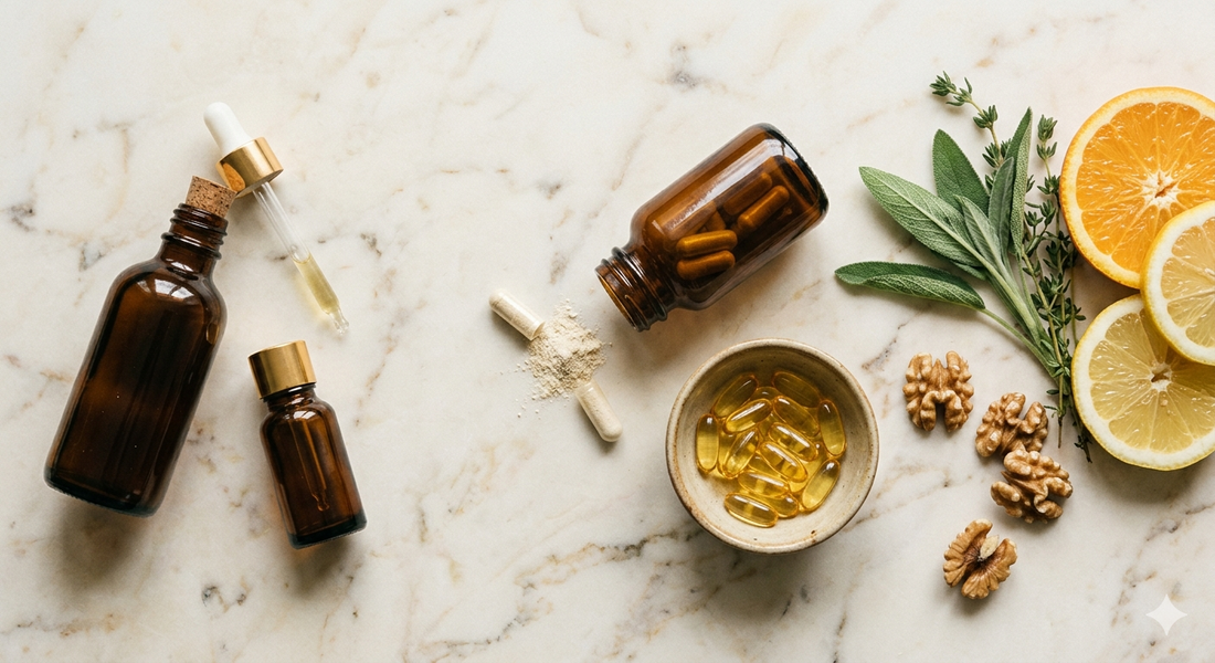 The Glow Guide: Best Supplements for Glowing Skin (and the Healthy Habits That Make Them Work)