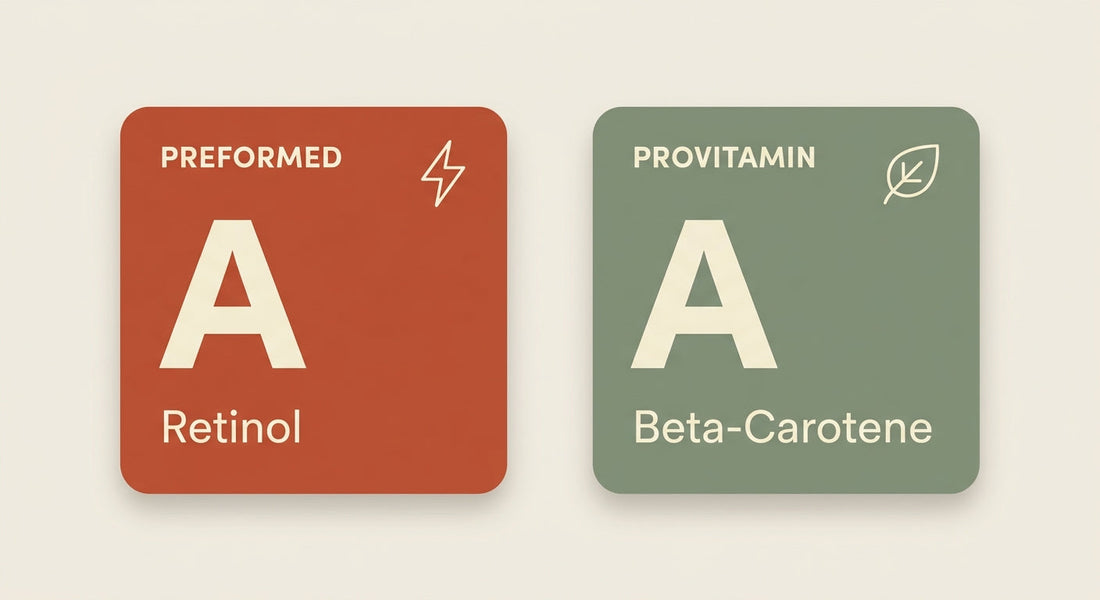 The First Vitamin Ever Discovered: Why Retinol and Beta-Carotene Aren't the Same Thing
