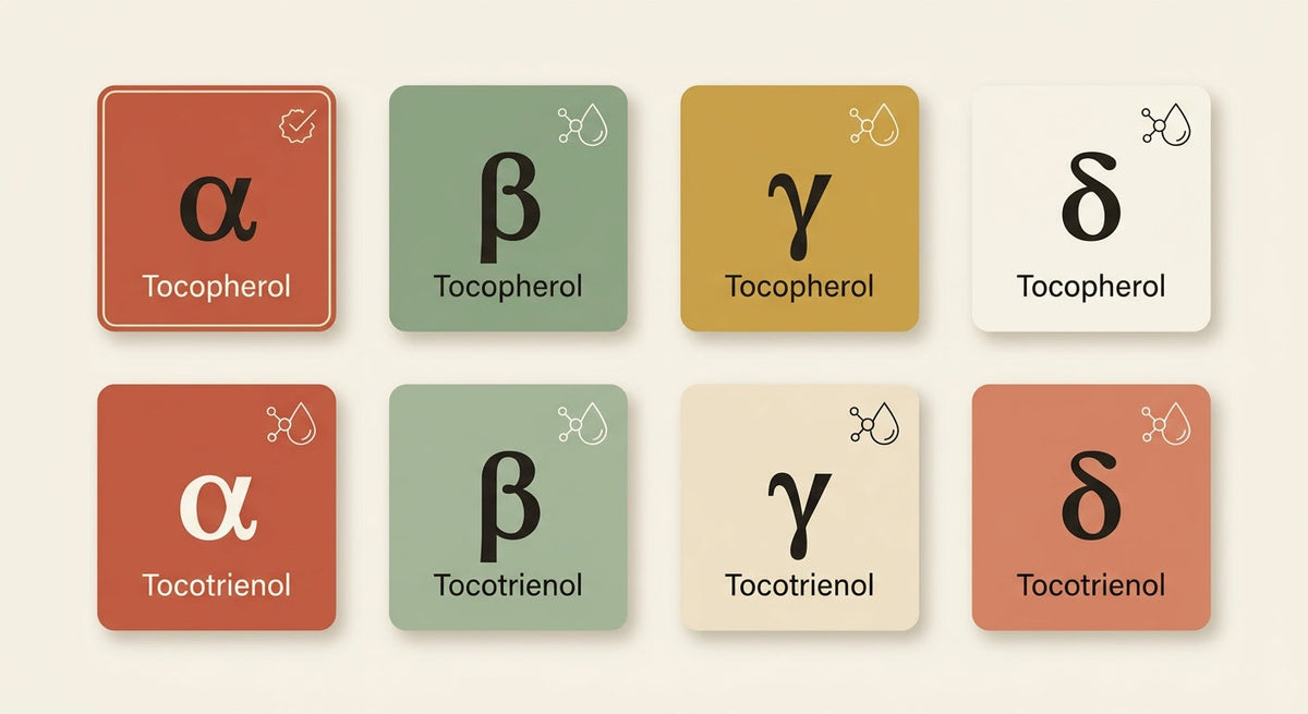 Vitamin E, Explained: A 1922 Fertility Study, the Tocopherol Family, and Why It Works Best With Vitamin C