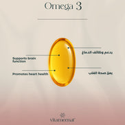 Omega 3 description - Daily Essentials - All in One Vitamin Box - Vitameenat