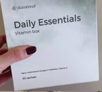 Daily Essentials Box unboxing vitameenat