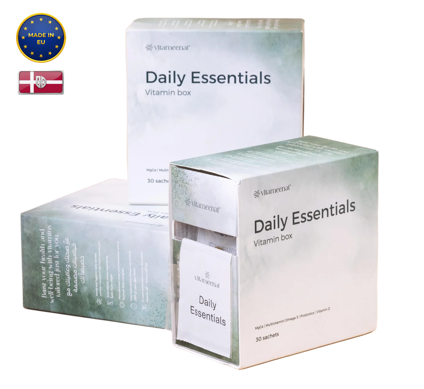 Vitameenat daily essential box supplements